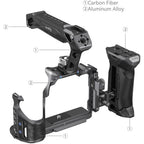 SmallRig "Rhinoceros" Advanced Cage Kit for Sony Alpha 7R V / Alpha 7 IV / Alpha 7S III 3710