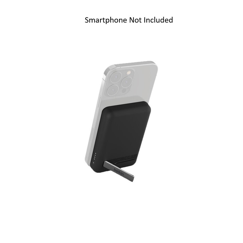  Belkin BoostCharge 5K Magnetic Wireless Power Bank with Stand (Black)