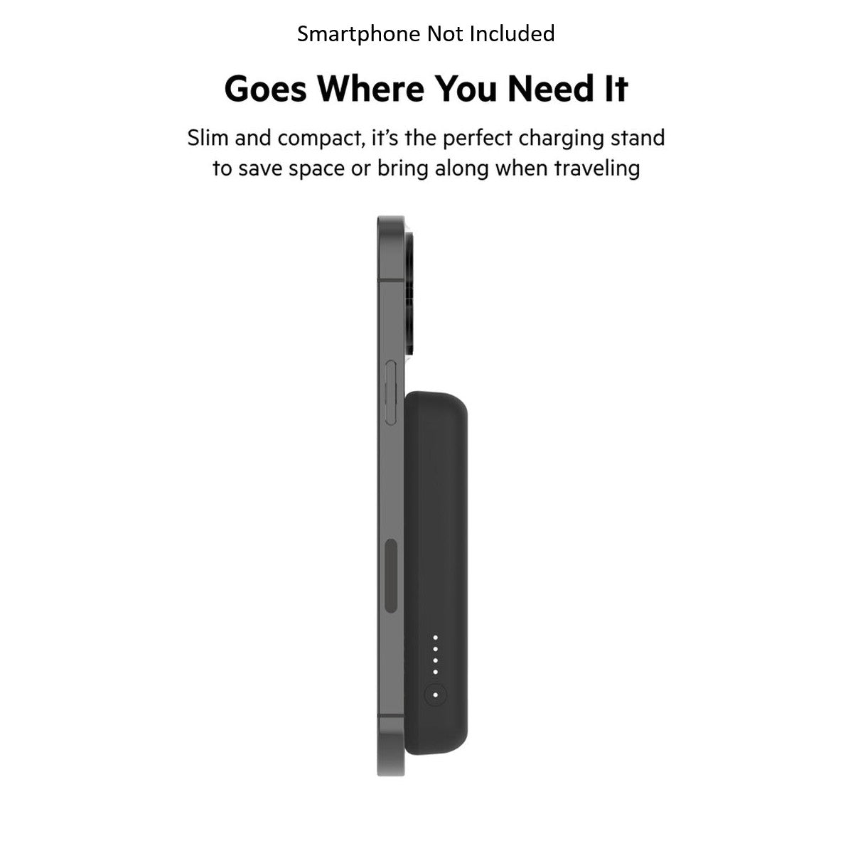  Belkin BoostCharge 5K Magnetic Wireless Power Bank with Stand (Black)
