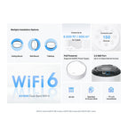 TP-Link Deco X50 PoE Whole Home Mesh WiFi System (3 Pack)