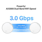 TP-Link Deco X50 PoE Whole Home Mesh WiFi System (3 Pack)