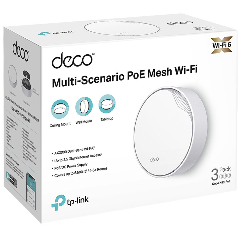 TP-Link Deco X50 PoE Whole