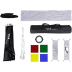 Phottix - G-Capsule Rectangle Softbox Kit -Strip-30x140cm