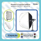 Phottix - G-Capsule Rectangle Softbox Kit-60x90cm 