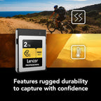 Lexar Professional Gold Series CFexpress Type B Card - 2TB