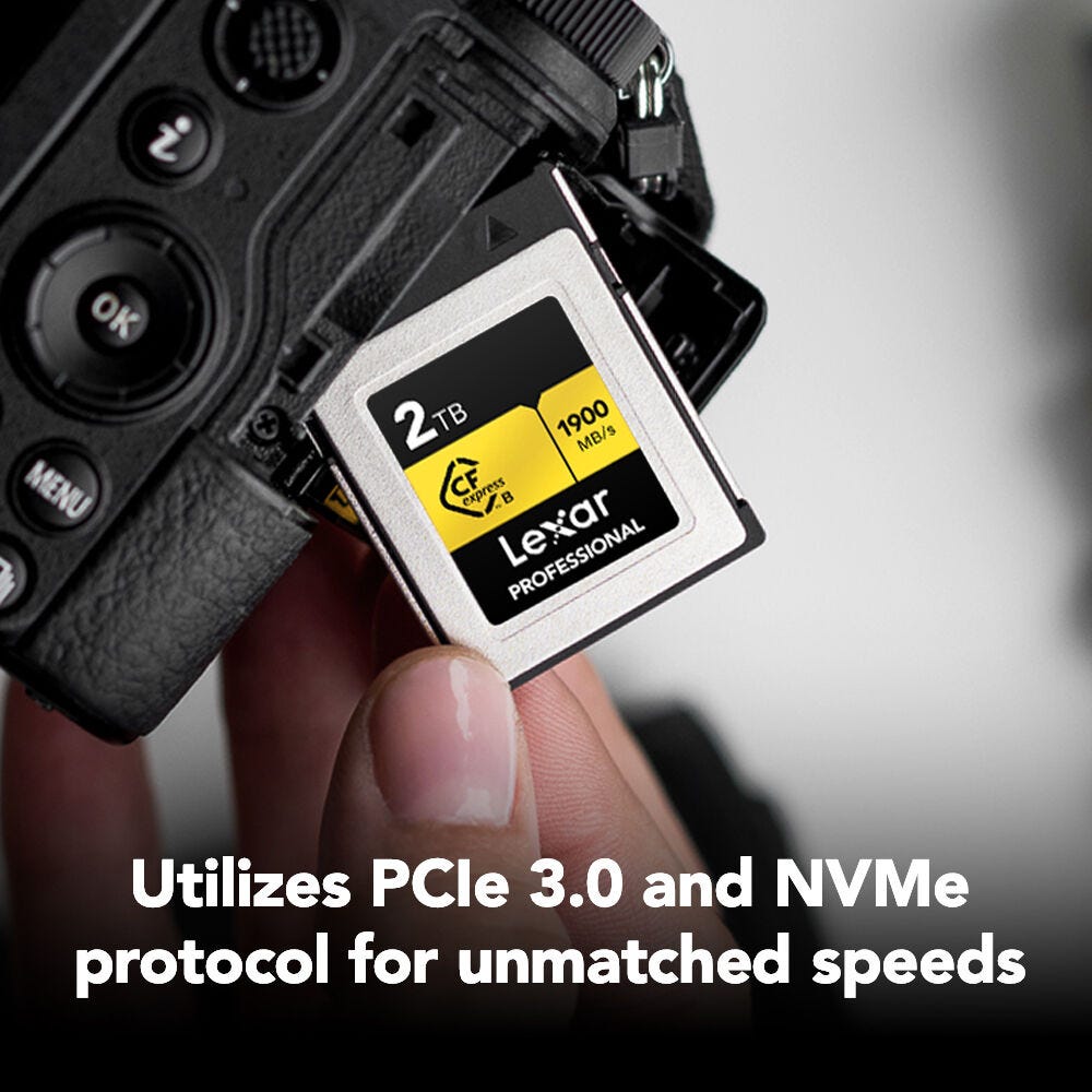 Lexar Professional Gold Series CFexpress Type B Card - 2TB