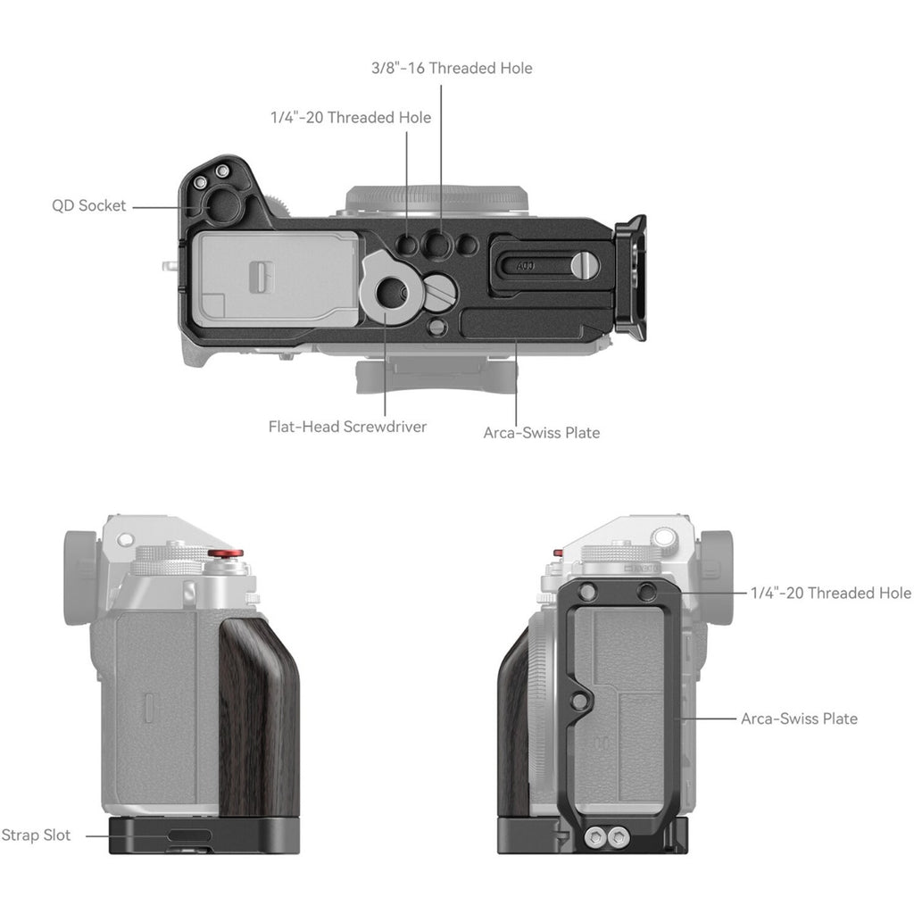 SmallRig L-Bracket for FUJIFILM X-T5 4137