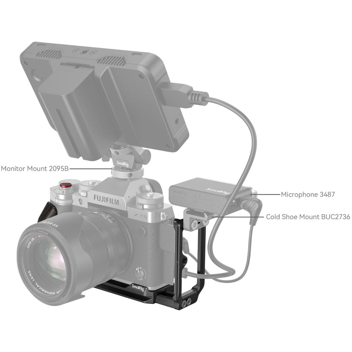SmallRig L-Bracket for FUJIFILM X-T5 4137