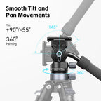 SmallRig Video Head Mount Plate with Leveling Base CH20 4170