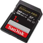 SanDisk Extreme Pro SDXC 1TB 280/100MB/s Memory Card