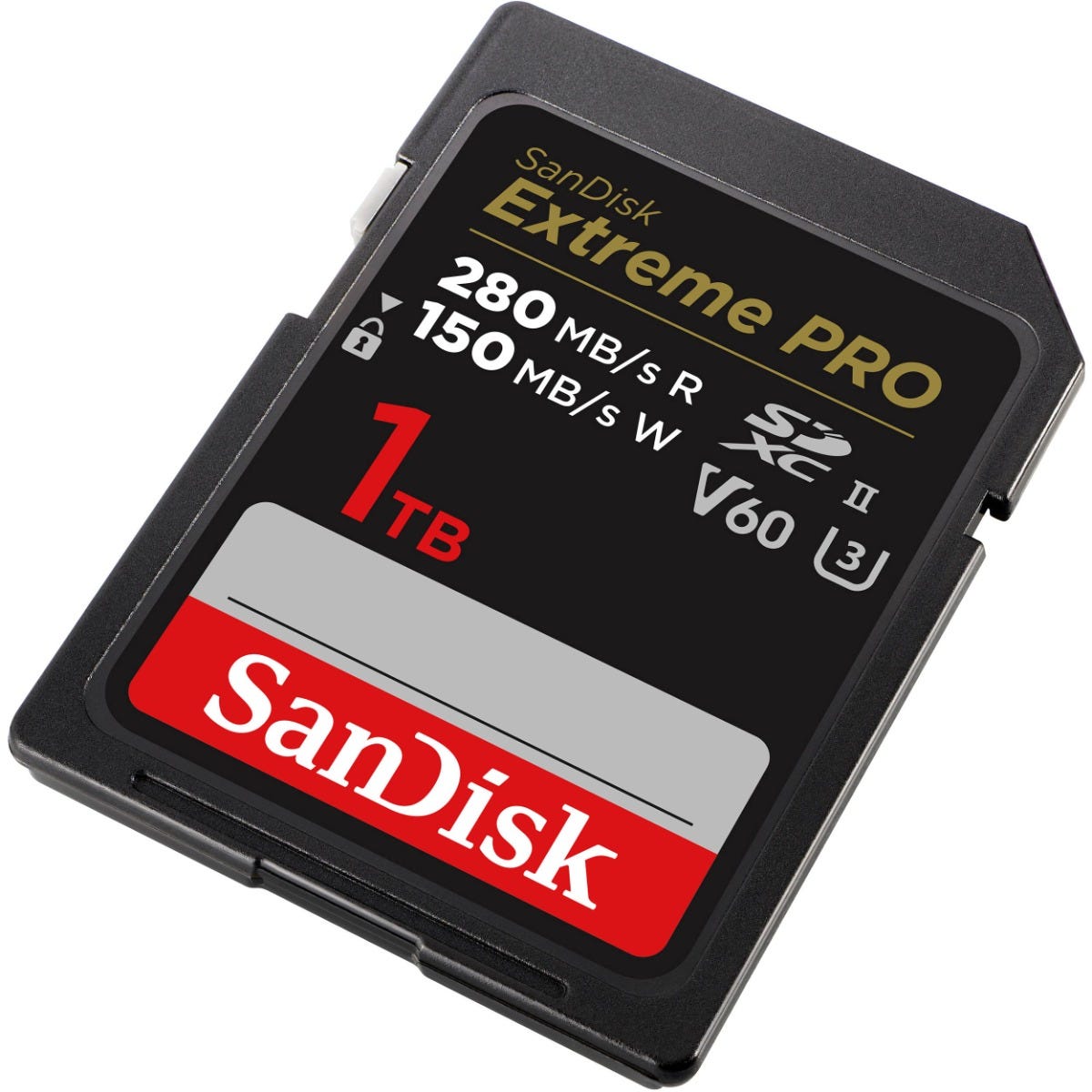 SanDisk Extreme Pro SDXC 1TB 280/100MB/s Memory Card