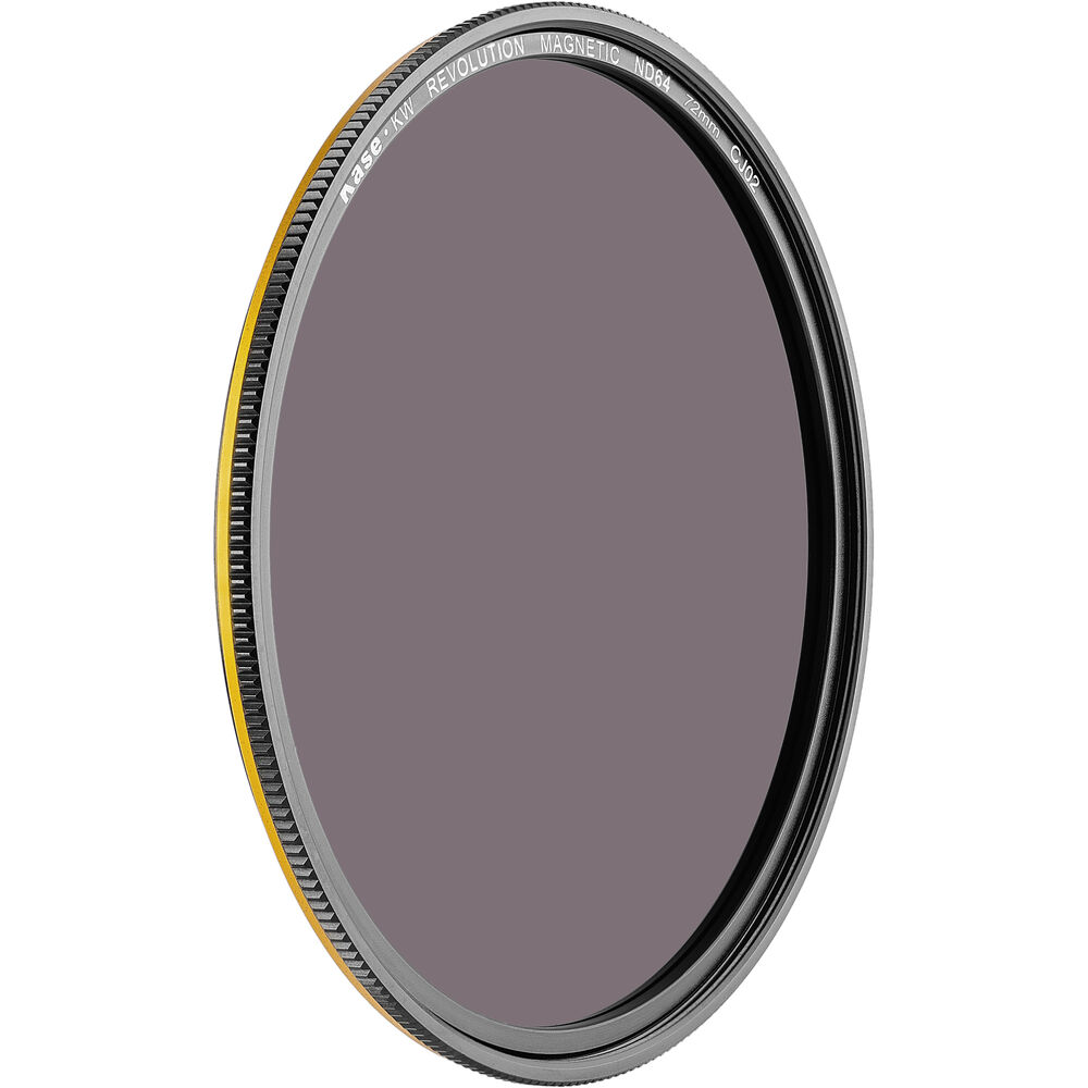 Kase 72mm KW Revolution Magnetic ND64 Filter (6-Stop) 