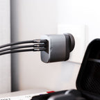 ALOGIC 3X67 Rapid Power 67W Multi Country GaN Charger - Space Grey