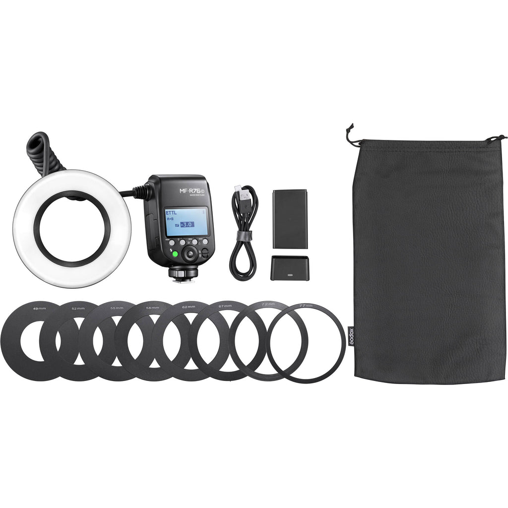 Godox MF-R76C TTL Macro Ring Flash - Canon