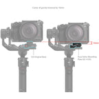 SmallRig Arca-Swiss Mount Plate for DJI RS 3 Mini 4195