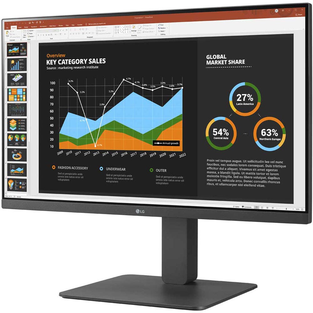 LG 24BR650B-C 24" FHD IPS Monitor
