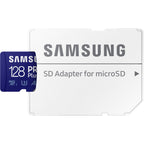Samsung 128GB Micro SDXC Pro Plus Memory Card with Adaptor - 180MB/s