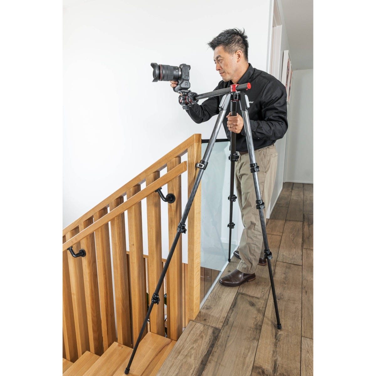 Manfrotto MT055CXPRO4 Carbon Fiber Tripod with MHXPRO-BHQ2 XPRO Ball Head & Move Quick Release Kit