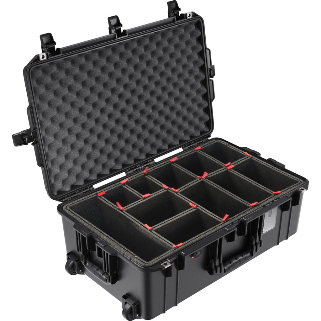 Pelican 1595 Air Case - Black with TrekPak Divider System