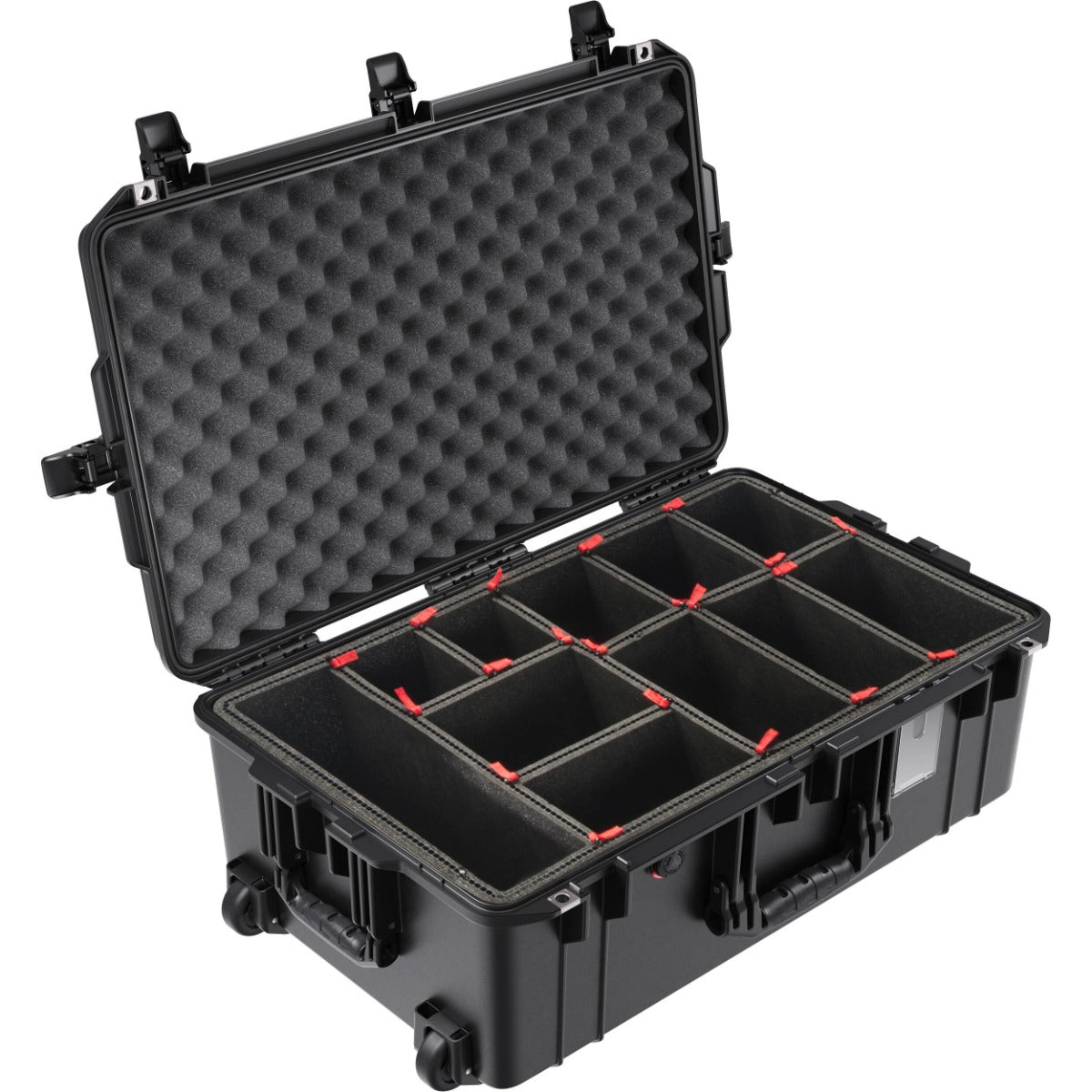 Pelican 1595 Air Case - Black with TrekPak Divider System