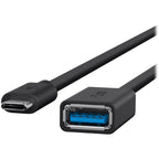 Belkin USB-C to USB-A Adapter (Black) 