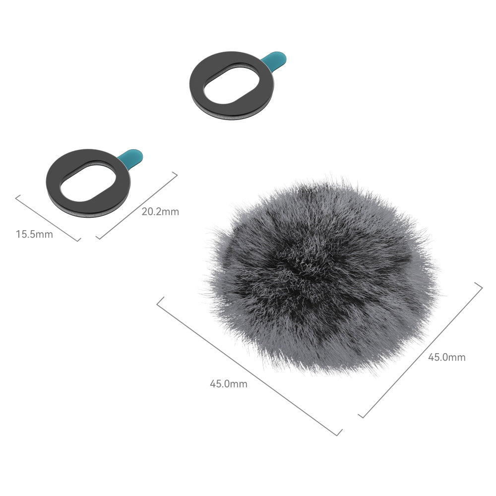  SmallRig Furry Windshield for Canon PowerShot V10 4177 
