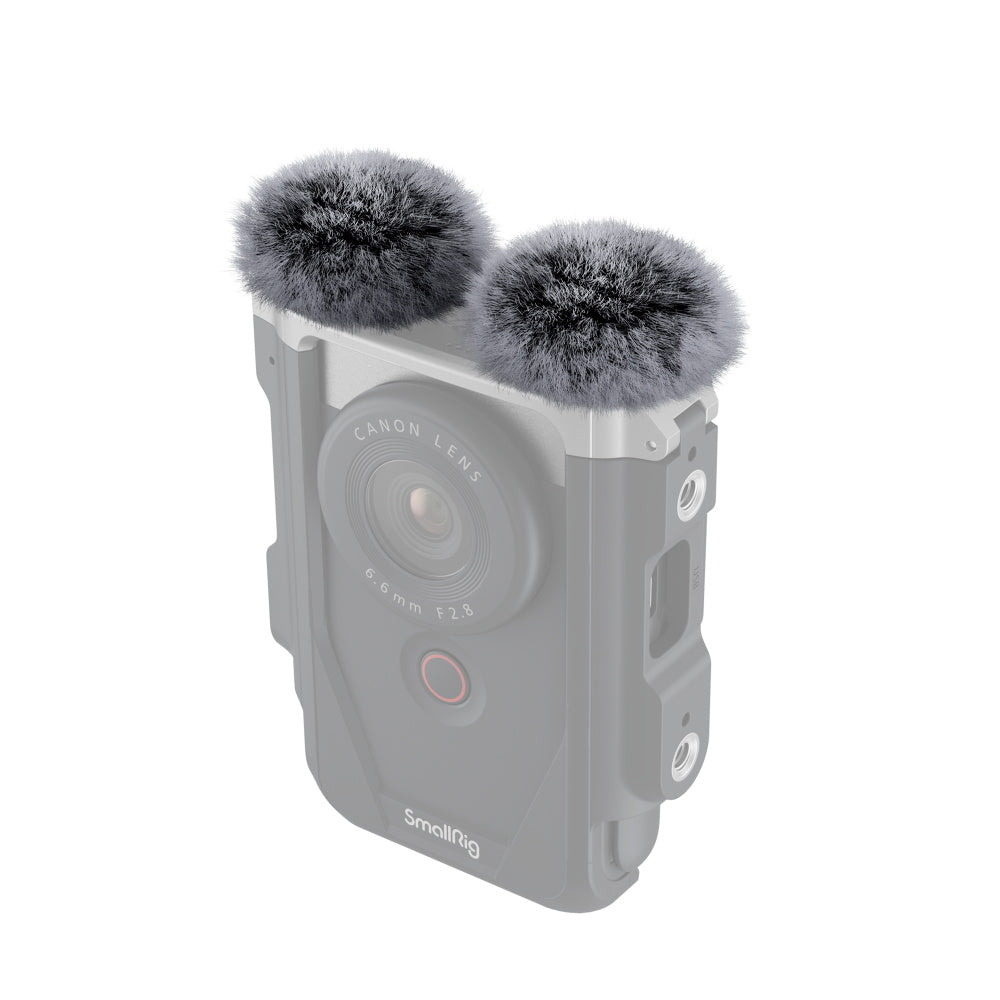  SmallRig Furry Windshield for Canon PowerShot V10 4177 