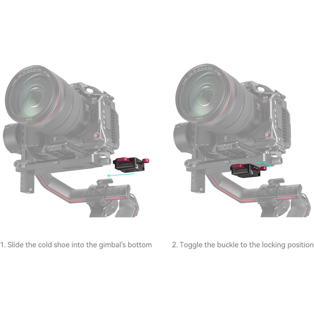 SmallRig Power Supply Mount Plate for DJI RS Stabilizers 4189