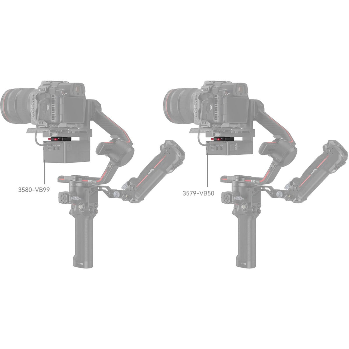 SmallRig Power Supply Mount Plate for DJI RS Stabilizers 4189