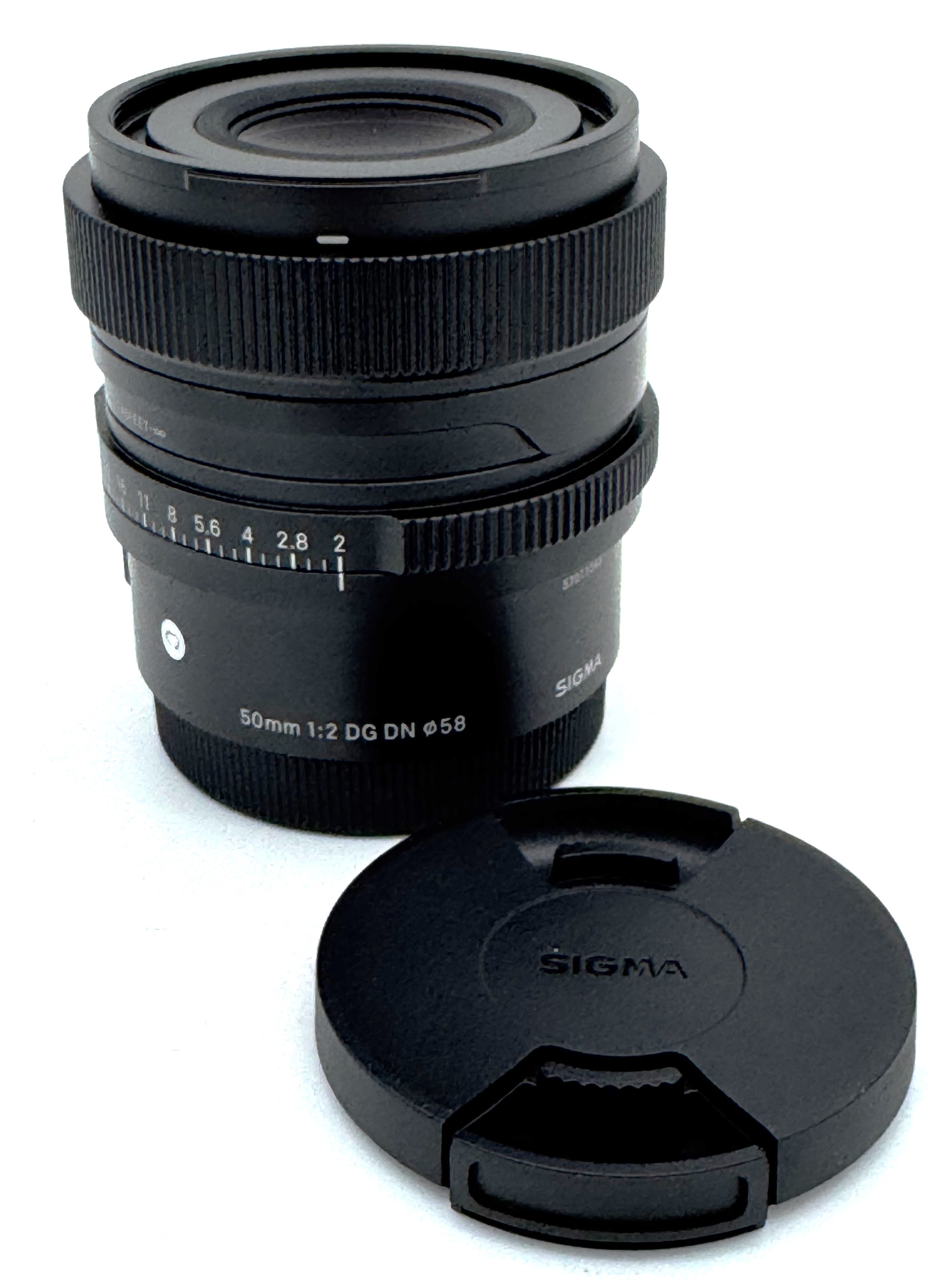 Used Sigma 50mm f/2 DG DN Contemporary Lens (Sony E) SN:57011043 (Mint Cond)