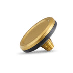 LEICA Soft Release Button, brass, blasted finish 
