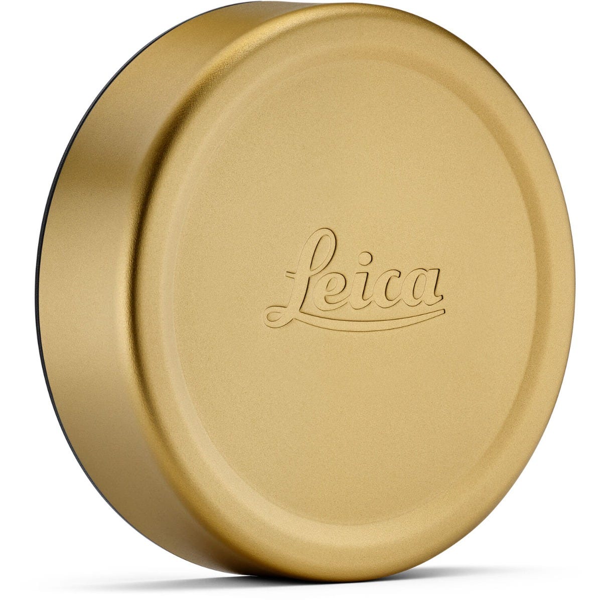 LEICA Lens cap Q, E49, brass, blasted finish