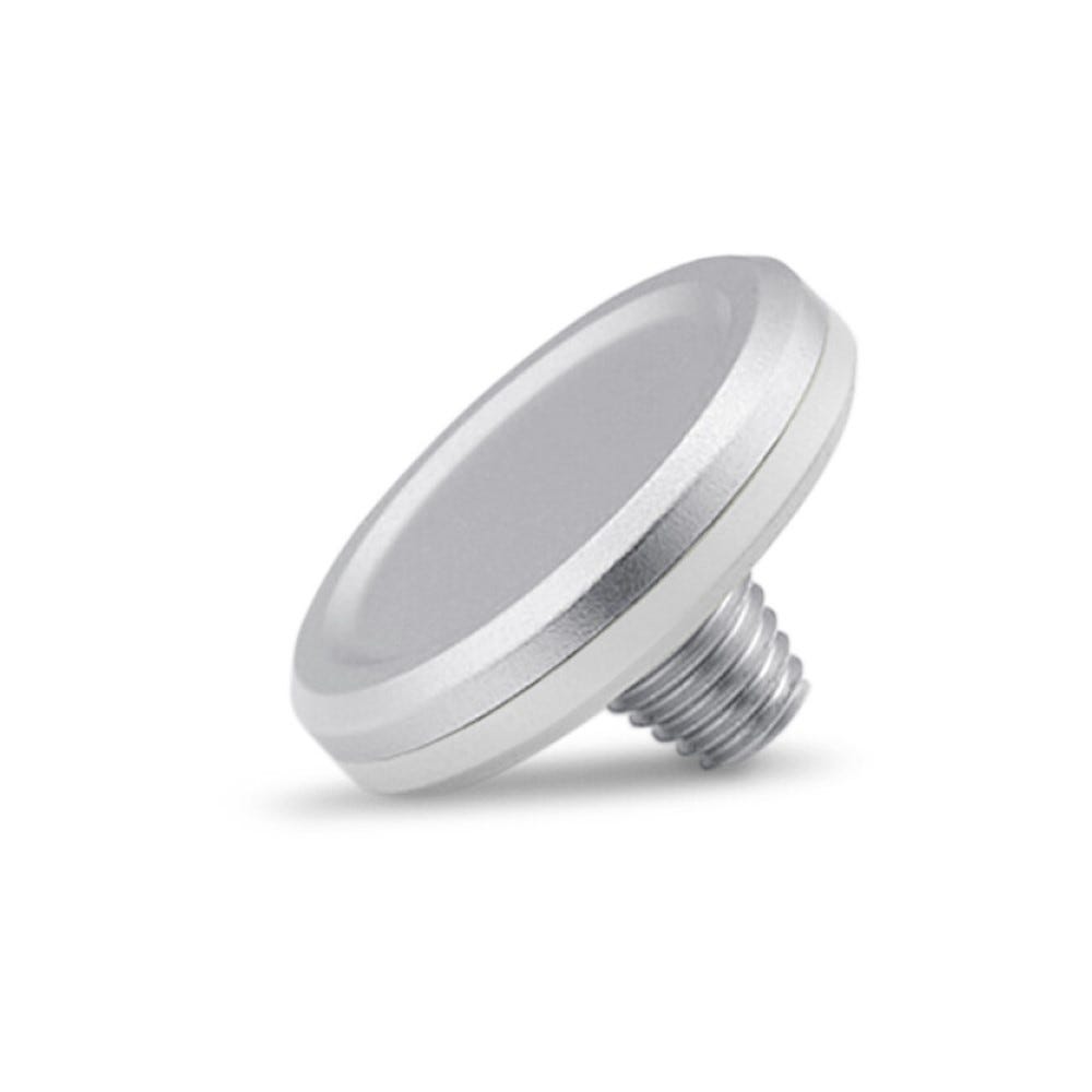 LEICA Soft Release Button, aluminium silver anodized finish