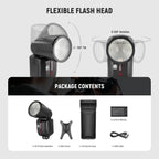 NEEWER Z2-N TTL Round Head Flash Speedlite with Lithium Battery - Nikon