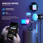 NEEWER MS60C RGB LED Video Light with App Control v2
