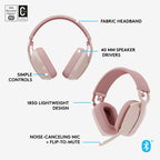 Ultimate Ears BOOM 4 with Logitech Zone Vibe Headset (Raspberry)