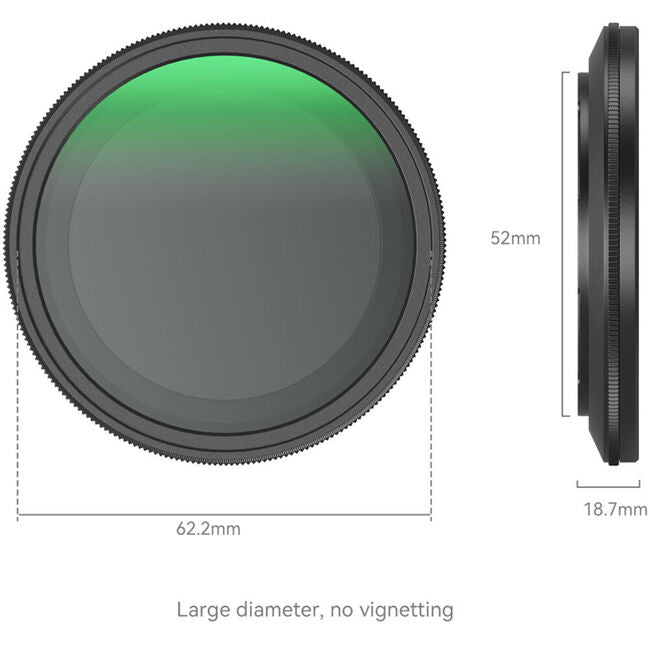 SmallRig MagEase Magnetic VND Filter ND2-ND32 (1-5 Stop) 52mm 4215