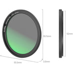 SmallRig MagEase Magnetic CPL Filter (52mm) 4216 