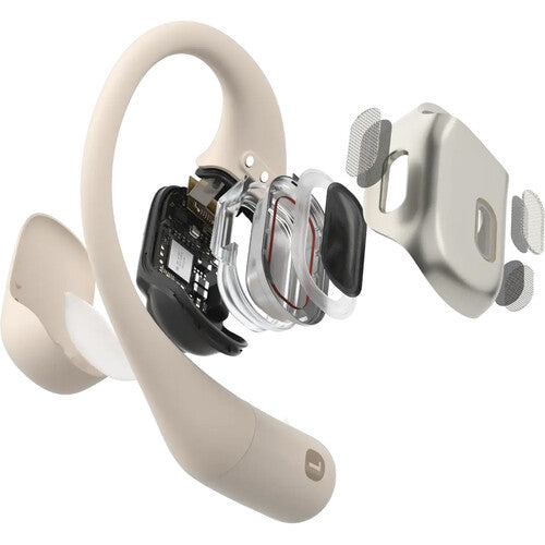 Shokz OpenFit True Wireless Headphones (Beige) | digiDirect