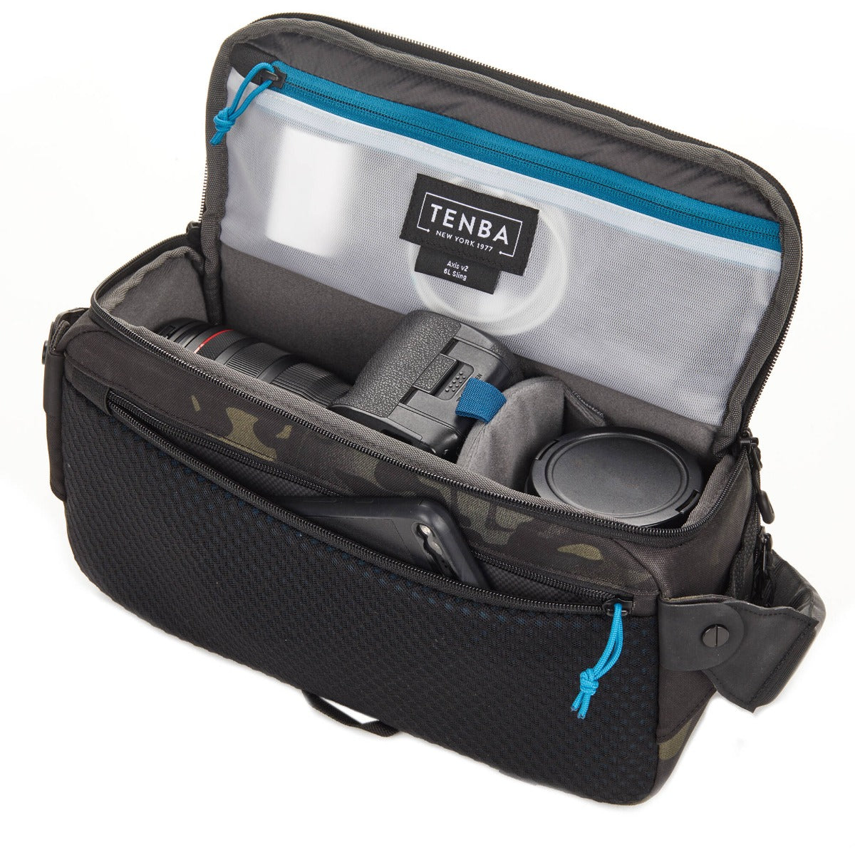 Tenba Axis V2 6L Sling Bag - MultiCam Black