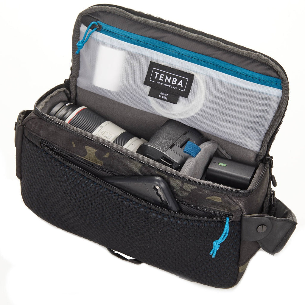 Tenba Axis V2 6L Sling Bag - MultiCam Black