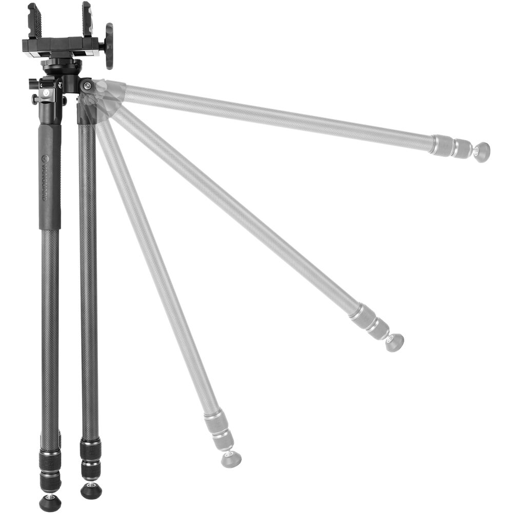 Vanguard Endeavor L 263 CGM Carbon Fiber Tripod with GM-70 Rifle Mount Head