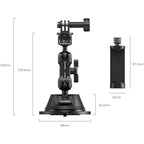 SmallRig Portable Suction Cup Mount Support Kit for Action Cameras/Mobile Phones SC-1K