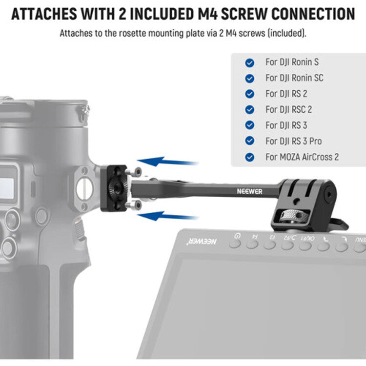 NEEWER GA005 Adjustable Field Monitor Mount