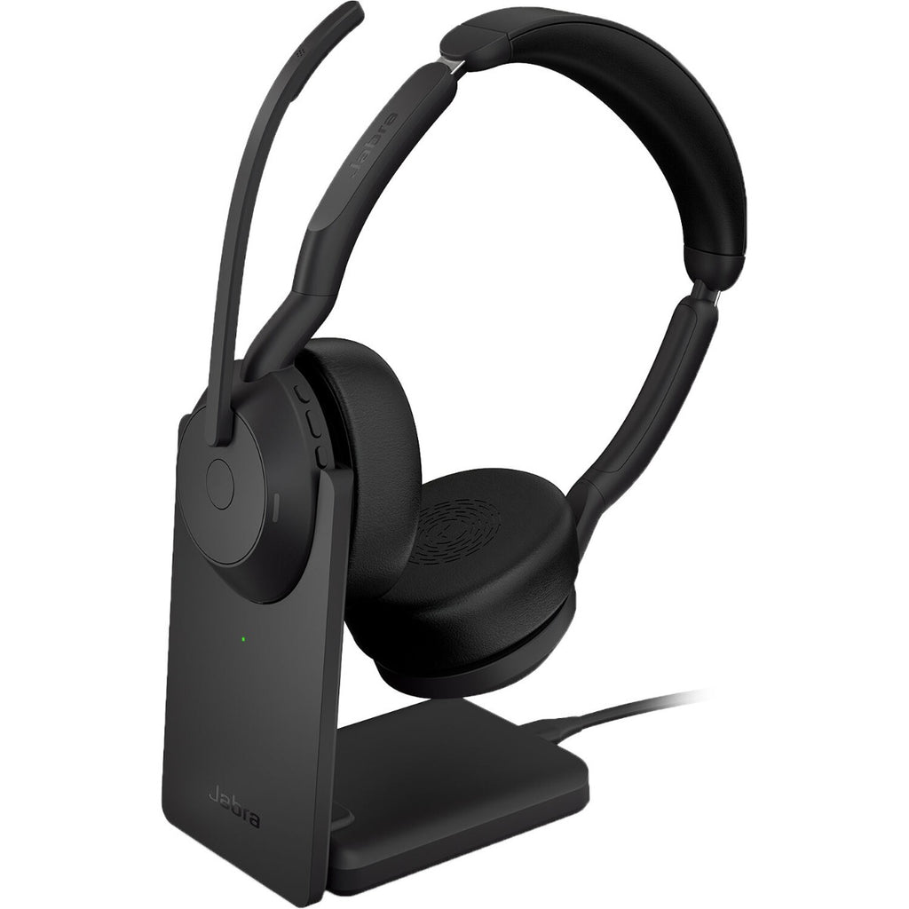 Jabra Evolve2 55 UC USB-C Stereo Bluetooth Headset with Stand