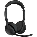 Jabra Evolve2 55 UC USB-C Stereo Bluetooth Headset with Stand