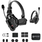 Hollyland Solidcom C1-2S Full Duplex Wireless Intercom System with 2 Headsets