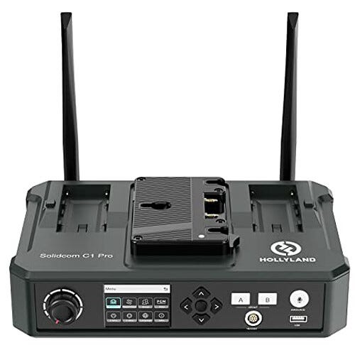 Hollyland Solidcom C1 Pro Full-Duplex ENC Intercom System with 9X Headsets & Hub