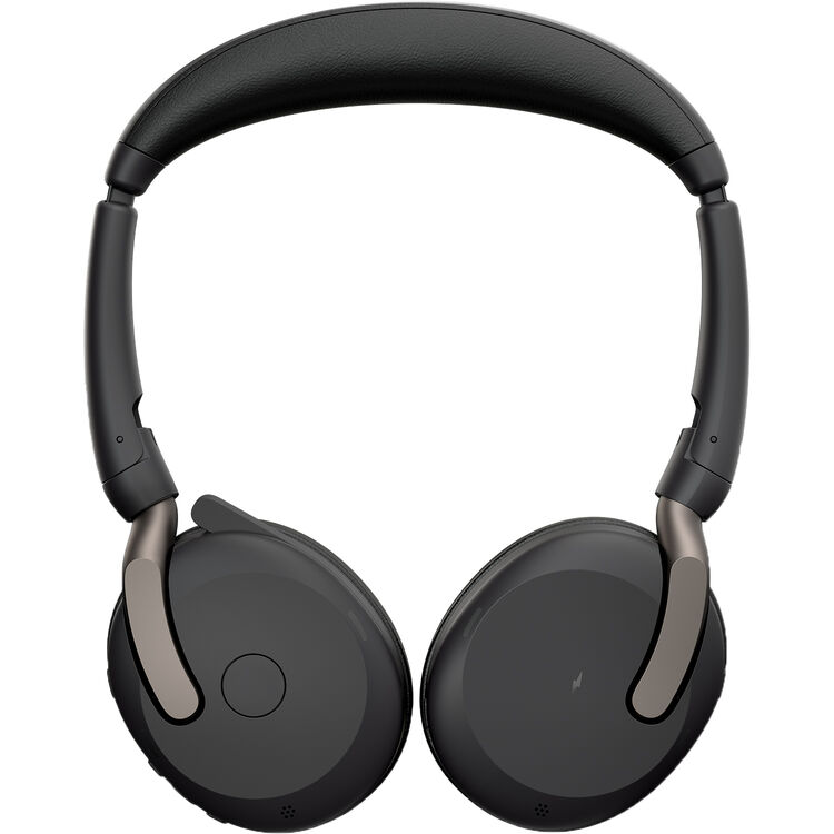 Jabra Evolve2 65 Flex UC USB-A Stereo ANC Bluetooth Headset with Charging Stand
