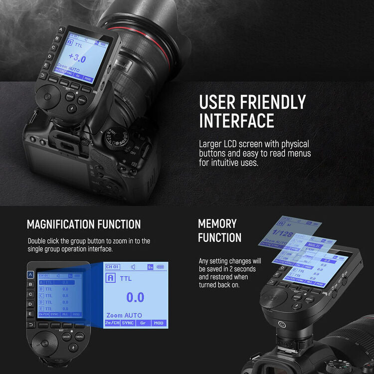 NEEWER QPRO-C TTL Wireless Flash Trigger